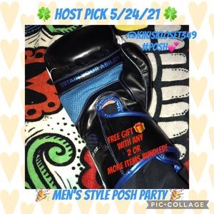 Sanabul essential gel glove 16oz black and blue